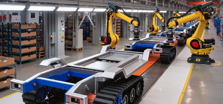 Elektrisk til robotchassis