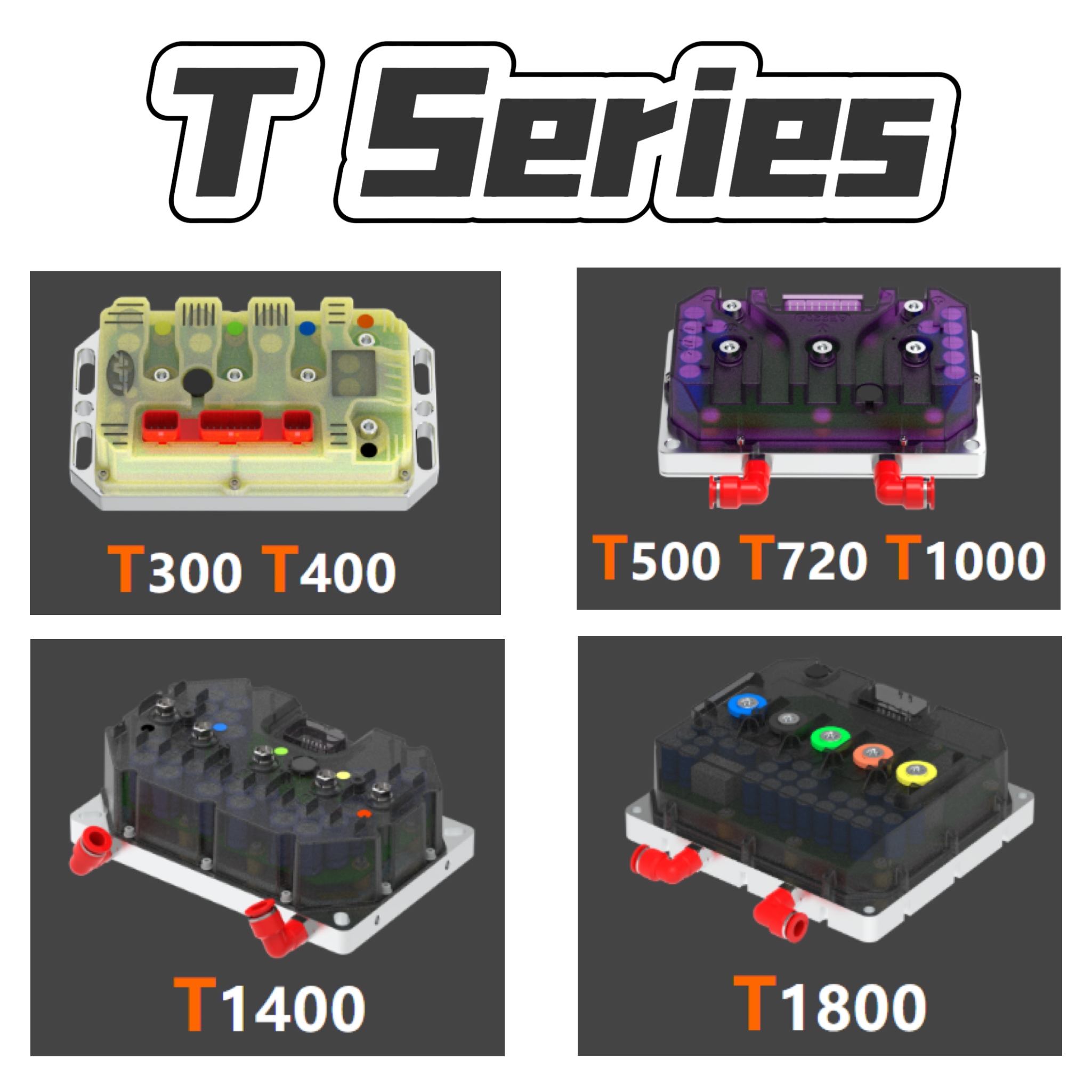 T-serie højtydende motorcontroller